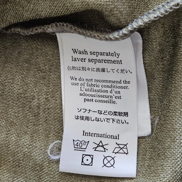 Lowe Alpine Baselayer LS T Shirt Mens S Khaki Green Outdoor DryFlo Hike Training - Picture 11 of 14